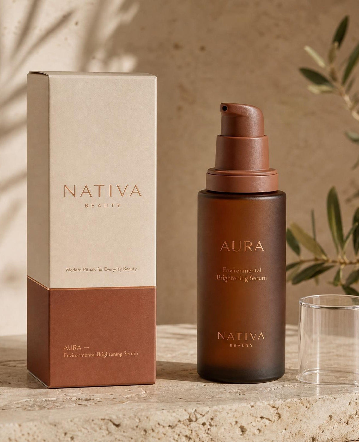 AURA · Environmental Brightening Serum